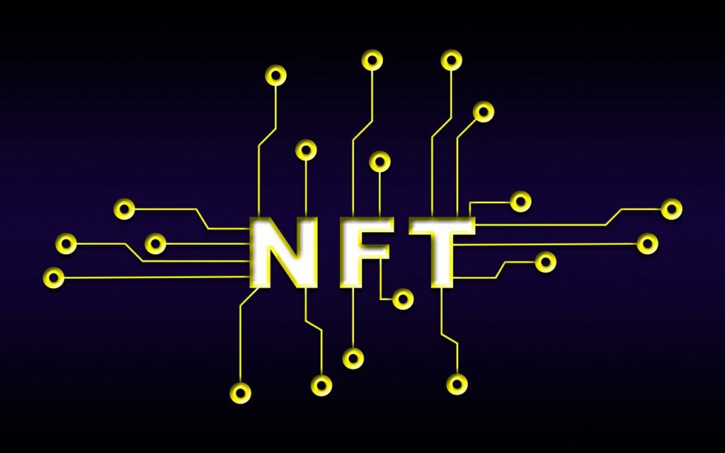 NFT with electronic circuit design