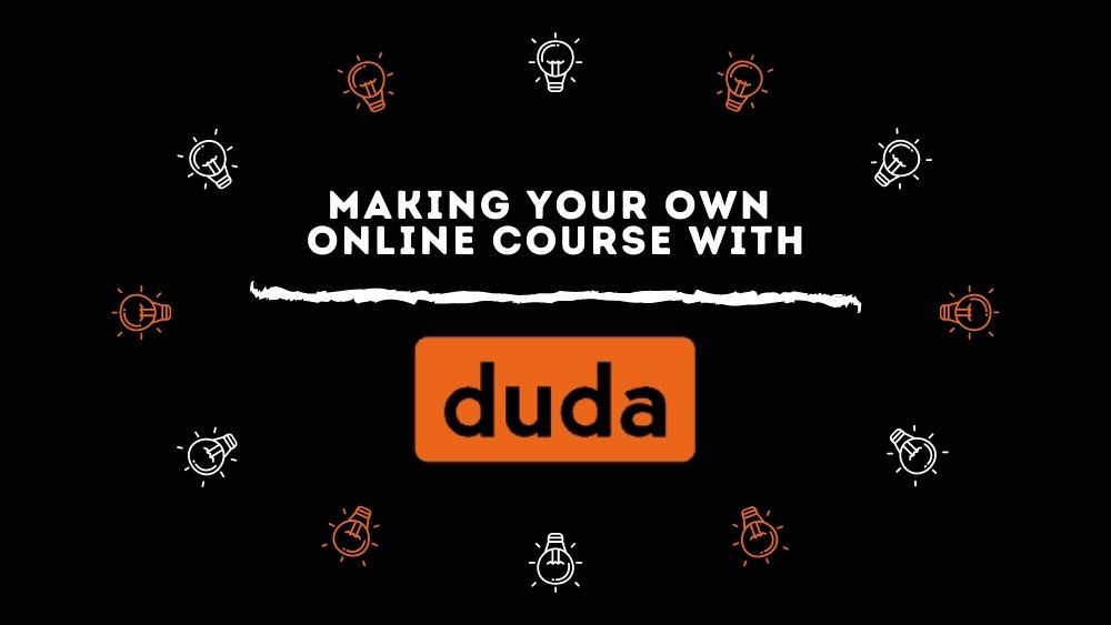 Create online courses on duda